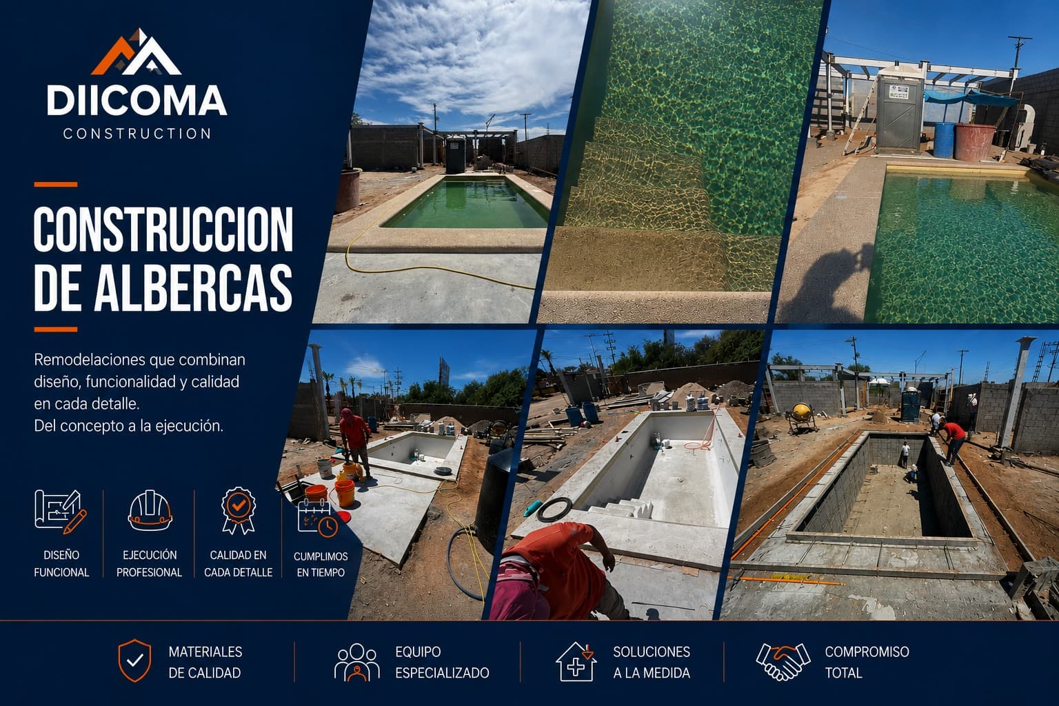 Construccion de Albercas